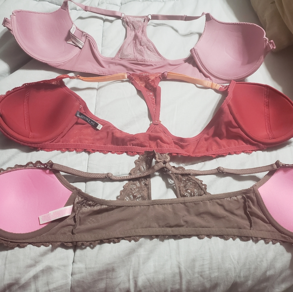 Inside of Victoria secret bras